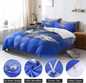 img 3 attached to 🛏️ Creative Microfiber Kids' Home Store: Digital Bedding Pillowcases