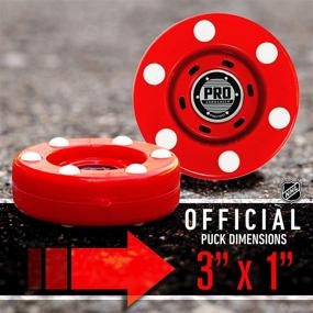 img 3 attached to 🏒 Enhance Your Street Hockey Game with the Authentic Franklin Sports NHL Pro Commander Puck