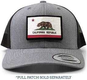img 1 attached to Pull Patch Tactical Cap – Curved Bill Snapback Hat with Loop Surface for Attaching Morale Hook Patches