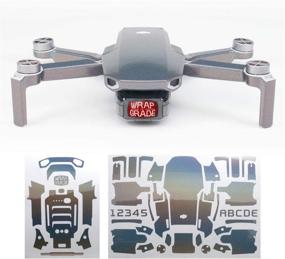 img 4 attached to Enhanced Coloration-X Skin for DJI Mavic Mini - Compatible Wrapgrade