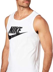 img 2 attached to Stylish Nike Mens Sportswear Logo Black: Perfect Blend of Comfort and Performance