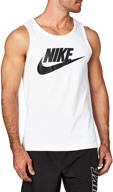 stylish nike mens sportswear logo black: perfect blend of comfort and performance logo