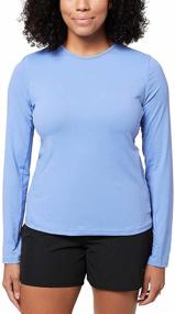 img 4 attached to Hang Ten Womens Rashguard Persian Women's Clothing