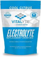 vitalyte electrolyte powder sports drink mix - 40 servings, natural supplement for rapid hydration & energy - cool citrus flavor logo