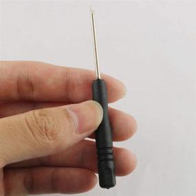 img 1 attached to E-outstanding Brass Ball Stud with D Ring: 4PCS Rivets for DIY Leather Crafts - 12x28mm