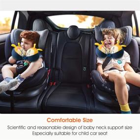 img 3 attached to 🏠 COOLBEBE Remarkable Support U Shaped Toddlers Kids' Home Store: Ultimate Comfort and Safety for Your Little Ones