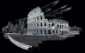 img 2 attached to 🏛️ Exquisite Coliseum Engraving Art: Royal and Langnickel Famous Places