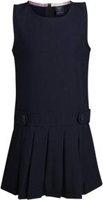 img 1 attached to 👗 Stylish Dresses for Girls' School Uniforms: U S Polo Assn Clothing Collection