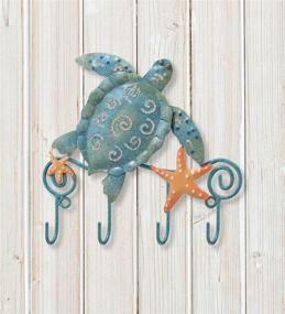 img 1 attached to Regal Art & Gift Sea Turtle Key Hook: Efficient Green Organizer