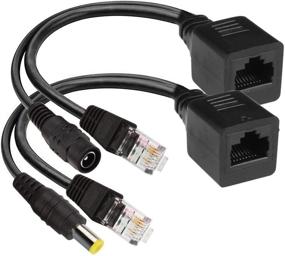 img 1 attached to 💡 Efficient Passive PoE Injector and Splitter Kit with DC Connector and RJ45 Power Over Ethernet
