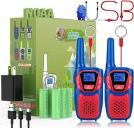 📞 rechargeable long range 2 pack walkie talkies for adults and kids by topsung logo