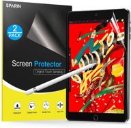 📱 [2-pack] papersmooth ipad 8th generation/ipad 7th generation screen protector, sparin matte paper texture compatible with apple pencil, 10.2 inch logo
