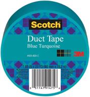 strong and versatile: scotch blue turquoise duct tape, 1.88-inch by 20-yard, 6-pack logo