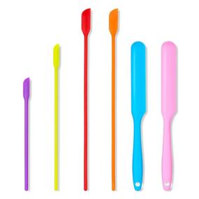img 4 attached to Whaline Colorful Silicone Non Stick Applicator