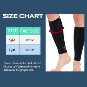 img 2 attached to SuMade Graduated Compression Athletic Recovery Sports & Fitness