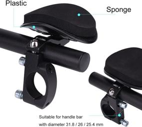 img 2 attached to 🚴 VGEBY Bike Rest Handlebars: Aero Bars for Racing and Long Distance Cycling