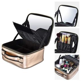 img 4 attached to Byootique Portable Cosmetic Adjustable Organizer