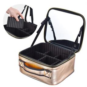 img 2 attached to Byootique Portable Cosmetic Adjustable Organizer