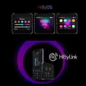 img 1 attached to 🎧 Портативный аудиоплеер HiBy R2 без потерь - Черный: Bluetooth 5.0, WiFi 5G, начальный Hi-Fi плеер для аудиофилов