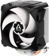 arctic freezer 7 x - compact cpu cooler with 100mm pwm 🌬️ fan, intel & amd socket compatibility, 300-2000 rpm (pwm controlled), pre-applied mx-2 thermal paste logo