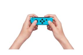 img 1 attached to 🎮 Nintendo Switch Joy-Con - Left Controller (Neon Blue)