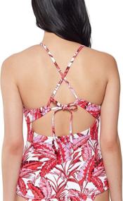 img 2 attached to Jessica Simpson Swimsuit Separates Tankini Women's Clothing in Swimsuits & Cover Ups