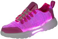 flashing festive christmas men's shoes and trendy sneakers - hotdingding charging enabled logo