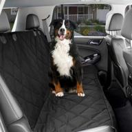 🐶 premium kopeks dog car seat cover: waterproof, non-slip, padded, quilted protector with seat anchors and head straps logo