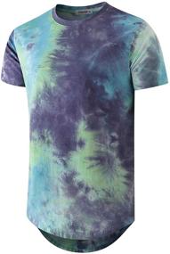 img 4 attached to YININF Mens Hipster Hip Hop Premiun Men's Clothing for T-Shirts & Tanks