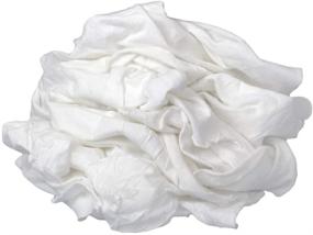 img 2 attached to Buffalo Industries (12023) New Wiping Cloths - Premium 10 lb. White Box: Sturdy and Absorbent Cleaning Rags