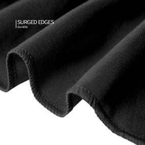 img 1 attached to 🍽️ Surmente Rectangular Tablecloth: Elegant Solution for Restaurants' Tablecloths