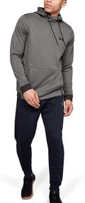 img 1 attached to Men's Under Armour Fleece Hoodie Heather: Clothing and Active Apparel