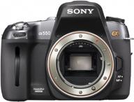 sony alpha dslr-a550 14.2mp digital slr camera (body only): professional-grade imaging power at your fingertips logo