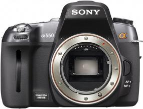 img 4 attached to Sony Alpha DSLR-A550 14.2MP цифровой зеркальный фотоаппарат (только корпус): Профессиональное качество изображения у ваших пальцев