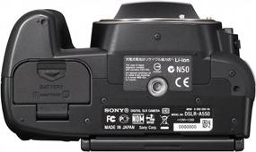 img 1 attached to Sony Alpha DSLR-A550 14.2MP цифровой зеркальный фотоаппарат (только корпус): Профессиональное качество изображения у ваших пальцев