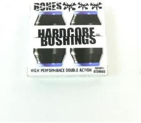 img 1 attached to 🛹 Bones Hardcore Soft Bushings (Set of 2 Trucks) - Black (81a) - Improved SEO