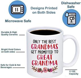 img 2 attached to 👶 Baby Reveal Gift for Great Grandmothers by MyCozyCups