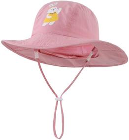 img 3 attached to Home Prefer Kids Sun Hat: Ultimate Sun Protection with Wide Brim & Waterproof Design - UPF50+ Rated