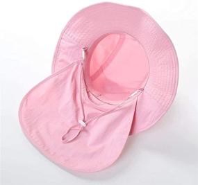 img 1 attached to Home Prefer Kids Sun Hat: Ultimate Sun Protection with Wide Brim & Waterproof Design - UPF50+ Rated