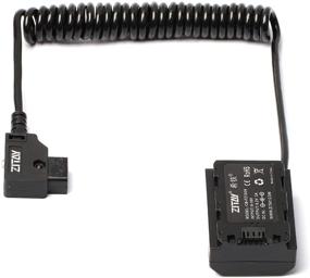 img 4 attached to ZITAY Coiled Power Cable Adapter for Sony Alpha Cameras – D-tap to NP-FZ100 Dummy Battery Cord Compatible with A7III, A7R III, A9, A7R IV, Alpha 9 II, A9R, A9S, A7R3, A7S3, FX3