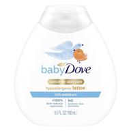 🧴 dove baby lotion, rich moisture, 6.5oz (pack of 3) logo