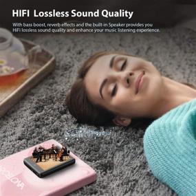 img 2 attached to 🎧 Премиум MP3-плеер на 16 ГБ с Bluetooth 5.1 & 2.8'' сенсорным экраном: HiFi звук, FM-радио, запись, браслет | Расширяемый до 128 ГБ