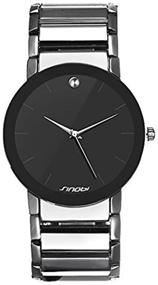 img 2 attached to ⌚ SINOBI Ladies Minimalist Stainless Steel Analog Watch with Simple Dial - Fashionable Casual Dress Wristwatch for Women, relojes de