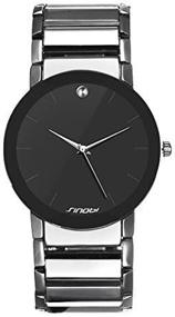 img 1 attached to ⌚ SINOBI Ladies Minimalist Stainless Steel Analog Watch with Simple Dial - Fashionable Casual Dress Wristwatch for Women, relojes de