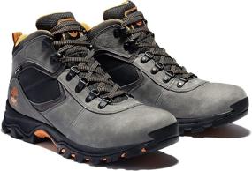 img 3 attached to 🥾 Waterproof Leather Mt. Maddsen Boot for Men with Anti-Fatigue Technology - Timberland