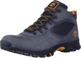 img 4 attached to 🥾 Waterproof Leather Mt. Maddsen Boot for Men with Anti-Fatigue Technology - Timberland