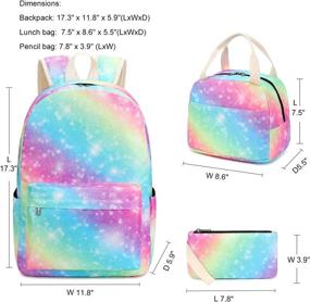 img 2 attached to Backpack School Bookbags Lightweight Pencil Backpacks in Kids' Backpacks