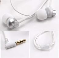 tne custom-length cable hifi earphones for oculus quest 2 vr gaming headset - in-ear headphones for quest 2, white logo