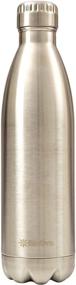 img 2 attached to 🚰 Bintiva Vacuum Insulated Stainless Steel Sports Water Bottle - Eco Friendly, Sweat and Toxin Free, Double Wall Design