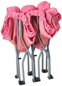 img 2 attached to Convenient and Stylish Regalo My Cot Pink: The Perfect Portable Folding Travel Bed with Travel Bag